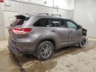 2018 Toyota Highlander Se Gray vin: 5TDJZRFH7JS817346
