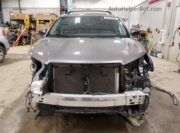5TDJZRFH7JS817346 2018 TOYOTA HIGHLANDER Gray Vista frontal