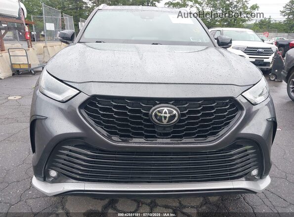 5TDLZRBH0MS080638 2021 TOYOTA HIGHLANDER Gray Սարքավորումների վահանակի տեսք