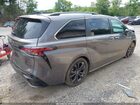 2021 Toyota Sienna Xse Gray vin: 5TDXRKEC7MS065630