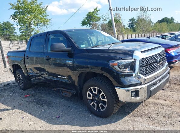 5TFDY5F11MX001372 2021 TOYOTA TUNDRA Black Rear interior view