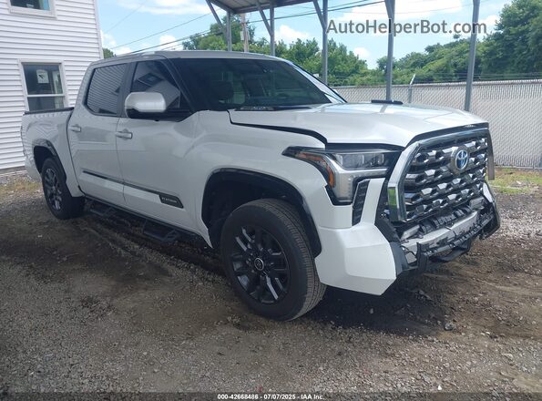 5TFNC5DB2RX048819 2024 TOYOTA TUNDRA HYBRID White Przód prawy