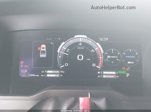 5TFNC5DB2RX048819 2024 TOYOTA TUNDRA HYBRID White Widok tylnych siedzeń