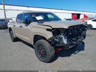 2025 Toyota Tundra Hybrid Trd Pro Hybrid Crewmax 5.5' Bed Brown vin: 5TFPC5DB4SX106217