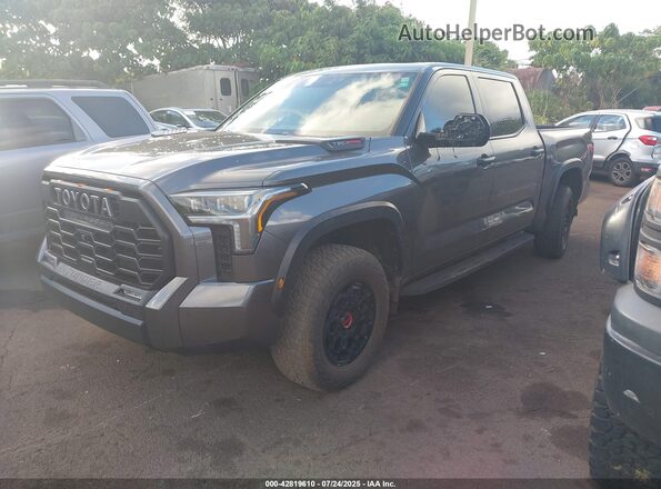 5TFPC5DB9RX043349 2024 TOYOTA TUNDRA HYBRID Gray Front left