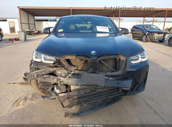 5UX43DT0XP9P76278 2023 BMW X4 Black წინა ხედი