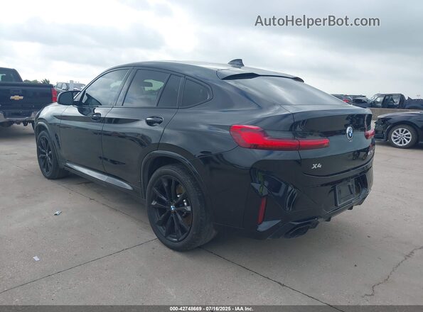 5UX43DT0XP9P76278 2023 BMW X4 Black უკანა მარცხენა