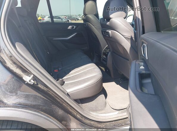 5UXCR6C04L9B94955 2020 BMW X5 Black VIN sticker view