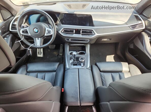 5UXCX6C0XL9C89042 2020 BMW X7 Gray Widok deski rozdzielczej