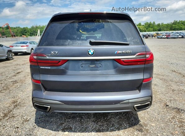 5UXCX6C0XL9C89042 2020 BMW X7 Gray Widok z tyłu