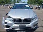 2017 Bmw X6 Xdrive35i Silver vin: 5UXKU2C34H0U28954