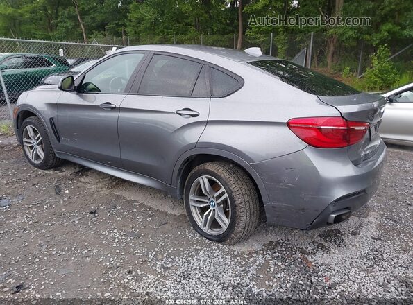 5UXKU6C51H0S99533 2017 BMW X6 Pewter Задняя левая четверть