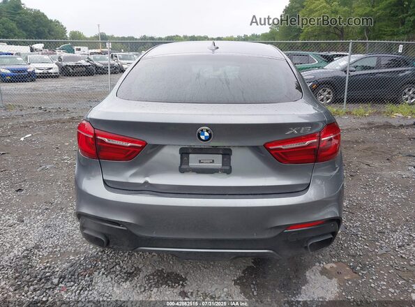 5UXKU6C51H0S99533 2017 BMW X6 Pewter 