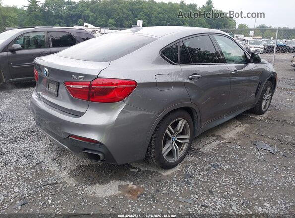 5UXKU6C51H0S99533 2017 BMW X6 Pewter Задняя правая четверть