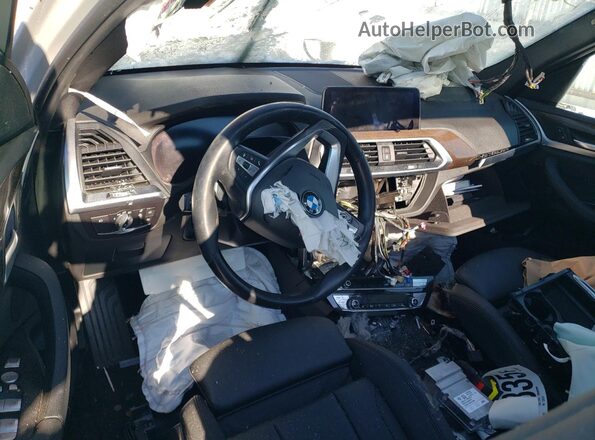 5UXTY5C03LLT32076 2020 BMW X3 White Widok deski rozdzielczej