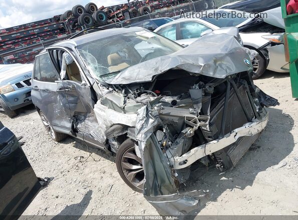 5UXWX9C50H0D98518 2017 BMW X3 Gray Przód prawy