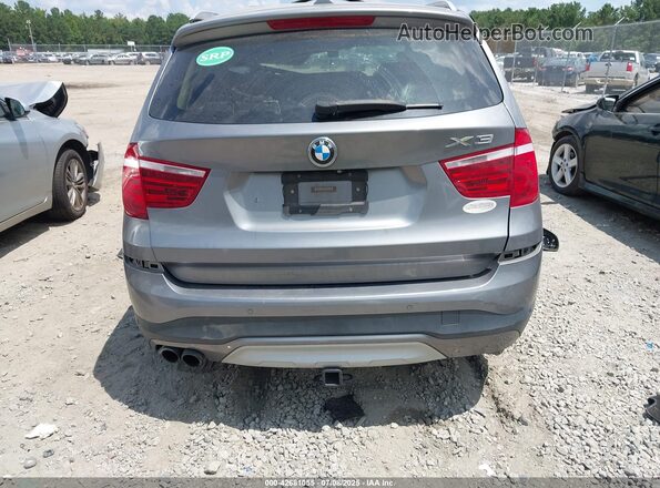 5UXWX9C50H0D98518 2017 BMW X3 Gray 