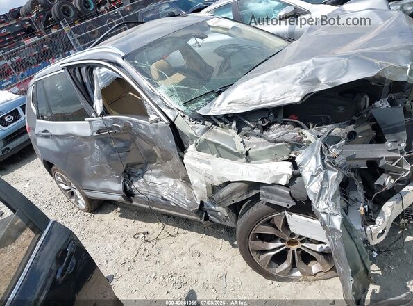 5UXWX9C50H0D98518 2017 BMW X3 Gray Widok zestawu wskaźników
