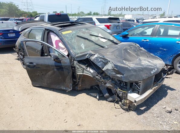5XXG64J22RG234835 2024 KIA K5 Black Przód prawy