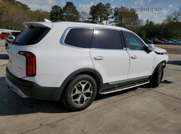 5XYP3DHC6MG132756 2021 KIA TELLURIDE Белый Задняя правая четверть