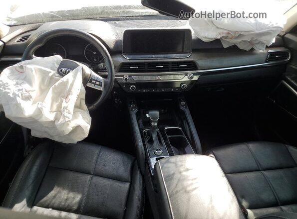5XYP3DHC6MG132756 2021 KIA TELLURIDE Белый Вид панели приборов