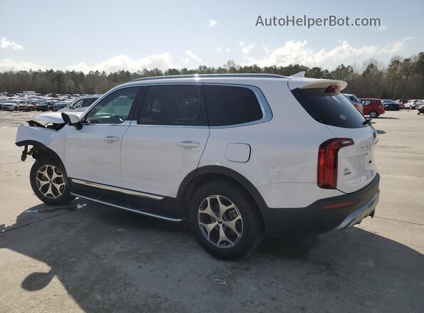 5XYP3DHC6MG132756 2021 KIA TELLURIDE Белый Задняя левая четверть