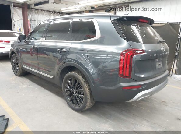 5XYP54HC3MG129095 2021 KIA TELLURIDE Gray უკანა მარცხენა