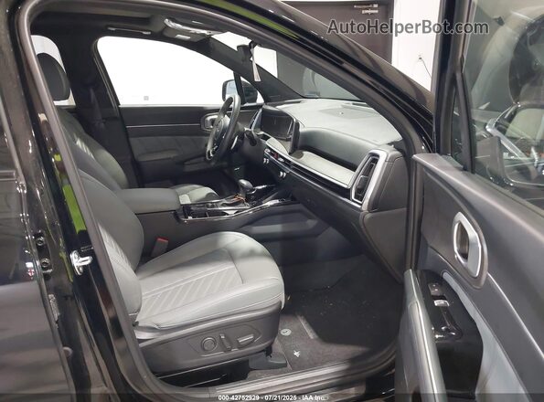 5XYRKDJF1RG270079 2024 KIA SORENTO Black Սալոնի դիմացի տեսք