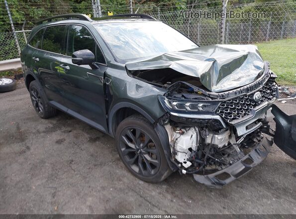 5XYRKDLF9MG010518 2021 KIA SORENTO Green წინა მარჯვენა