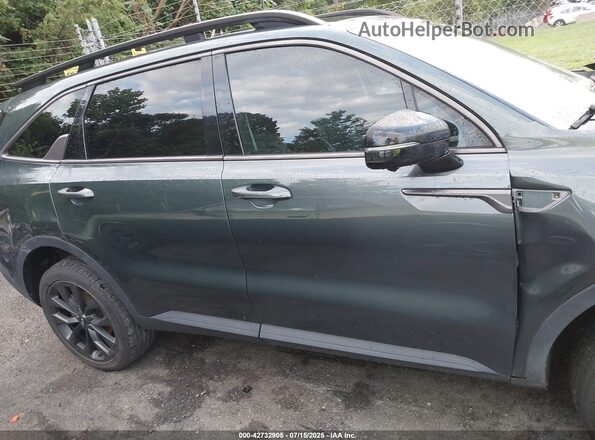 5XYRKDLF9MG010518 2021 KIA SORENTO Green ხელსაწყოთა პანელის ხედი