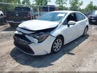 2021 Toyota Corolla Le Белый vin: 5YFEPMAE4MP192148