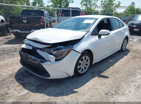5YFEPMAE4MP192148 2021 TOYOTA LL Белый Передняя левая четверть