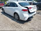 2021 Toyota Corolla Le Белый vin: 5YFEPMAE4MP192148