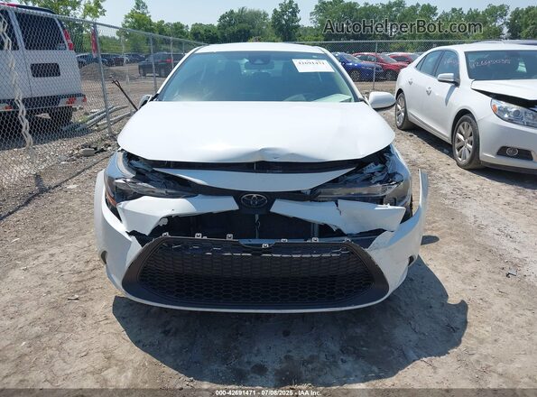 5YFEPMAE4MP192148 2021 TOYOTA LL Белый Вид щитка приборов