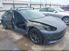 2021 Tesla Model 3 Long Range Dual Motor All-wheel Drive Gray vin: 5YJ3E1EB3MF879600