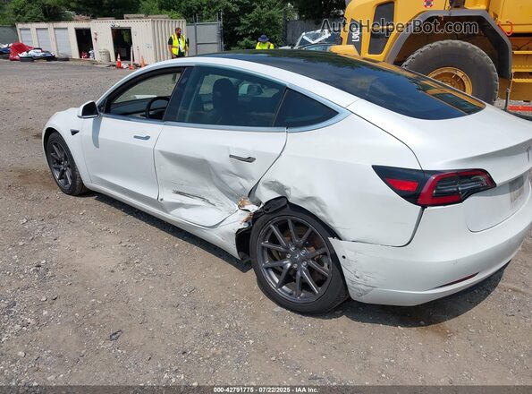 5YJ3E1EB6LF650486 2020 TESLA MODEL 3 White Trasero izquierdo