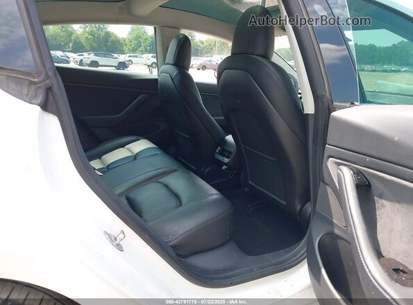 5YJ3E1EB6LF650486 2020 TESLA MODEL 3 White Vista de la etiqueta del VIN