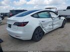 2022 Tesla Model 3 Long Range Dual Motor All-wheel Drive White vin: 5YJ3E1EB9NF239084