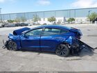 2025 Tesla Model 3 Long Range All-wheel Drive Blue vin: 5YJ3E1EB9SF932149
