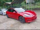 2021 Tesla Model 3 Long Range Dual Motor All-wheel Drive Red vin: 5YJ3E1EBXMF032539