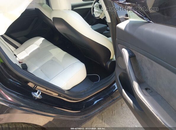 5YJ3E1EBXMF980648 2021 TESLA MODEL 3 Black Вид наклейки з VIN-кодом