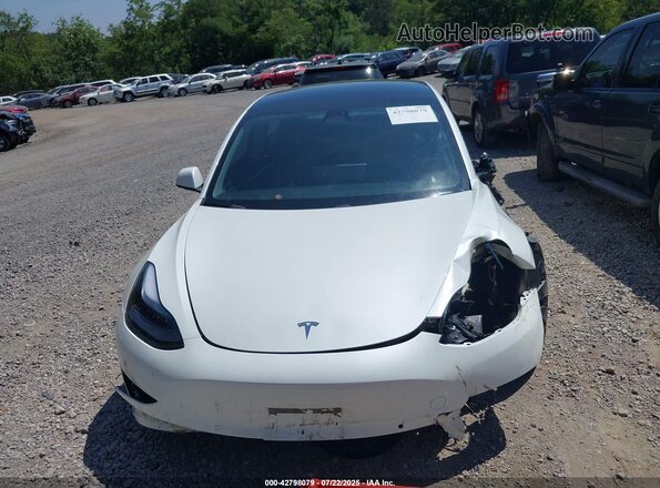 5YJ3E1EC7MF020468 2021 TESLA MODEL 3 Белый Вид панели приборов