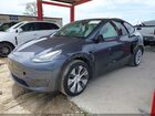 2021 Tesla Model Y Long Range Dual Motor All-wheel Drive Light Blue vin: 5YJYGAEE3MF144819