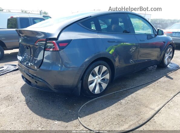 5YJYGDEE2MF242063 2021 TESLA MODEL Y Gray Задня права чверть