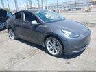2021 Tesla Model Y Long Range Dual Motor All-wheel Drive Gray vin: 5YJYGDEE7MF283109