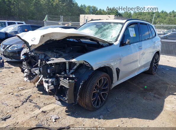 5YMJU0C08M9D94363 2021 BMW X5 White Vista tres cuartos delantera izquierda