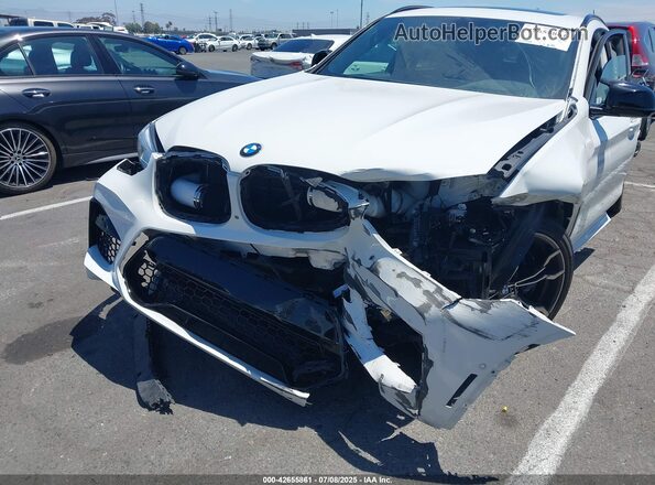 5YMUJ0C07L9C01303 2020 BMW X4 White წინა ხედი