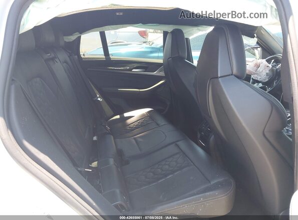 5YMUJ0C07L9C01303 2020 BMW X4 White VIN კოდის სტიკერის ხედი