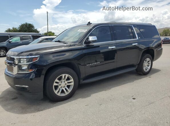 1GNSKHKC0LR158788 2020 CHEVROLET SUBURBAN Черный Задняя левая четверть