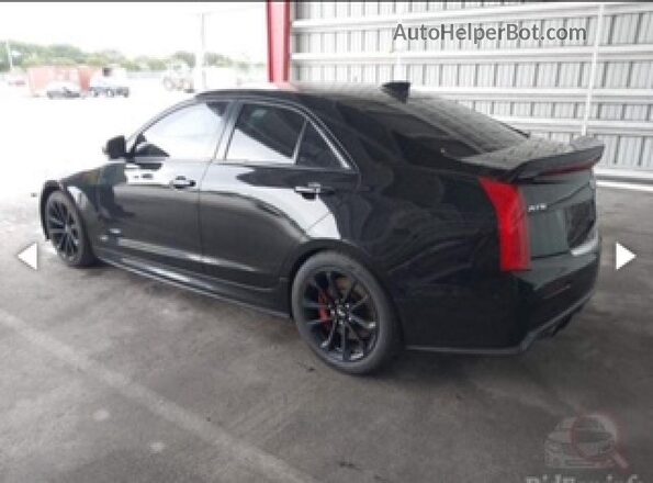 1G6AN5SY7G0123586 2016 CADILLAC ATS-V Черный Вид подкапотного пространства